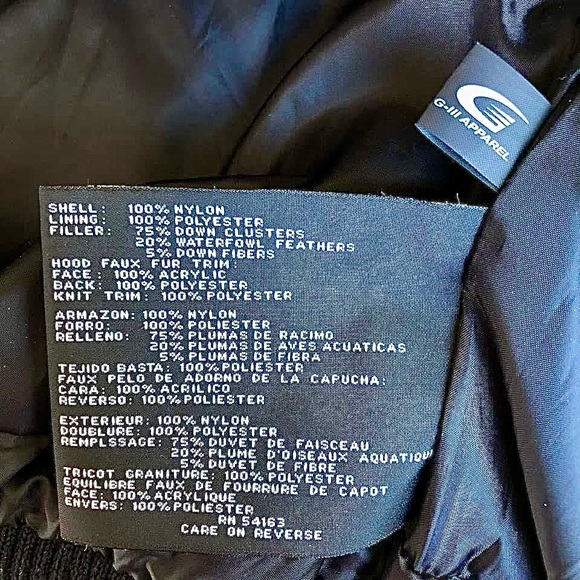 NEW S NINE WEST Quilt Jacket Down Hood - Picture 5 of 16